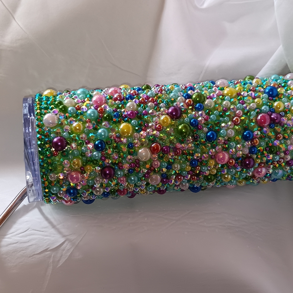 Colorful Beaded Tumbler